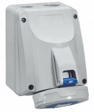 Розетка накладная - P17 Tempra Pro - IP 66/67 - 200/250 В~ - 32 A - 2К+З | 555454 | Legrand