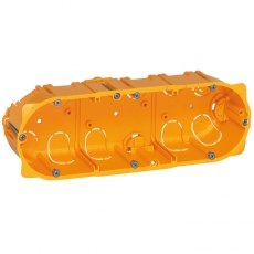 Коробка установочная BATIBOX для сухих перегородок 3п гл.50мм | 080053 | Legrand