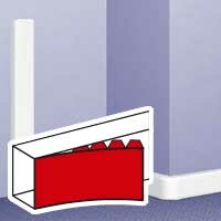 Крышка 180 мм DLP для кабель-канала белая | 010526 | Legrand