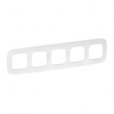 Valena ALLURE Тиснение белое Рамка 5-ая | 754375 | Legrand