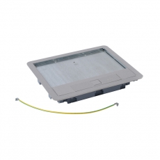 Крышка для напольной коробки нерж.12/18М | 088004 | Legrand