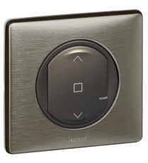 Выключатель рольставней Умный Celiane 500В.А 230В рамка вольфрам; графит Netatmo | 064896 | Legrand
