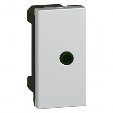 Розетка 3,5 мм - Программа Mosaic - 1 модуль - 1 модуль - алюминий | 079264 | Legrand