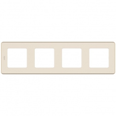 Inspiria слоновая кость Рамка 4-ая | 673961 | Legrand