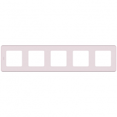 Inspiria розовый Рамка 5-ая | 673974 | Legrand