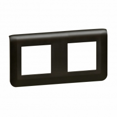 Рамка - Mosaic - 2x2 модуля - матовая черная | 079044L | Legrand