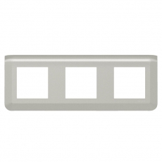 Рамка - Mosaic - 3Х2 модуля - алюминий | 079306L | Legrand