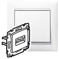 Valena Белый Розетка комп(RJ45) 1-ая 5 кат UTP | 774230 | Legrand