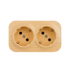 Quteo Сосна Розетка 2-я с/з с шт | 782287 | Legrand