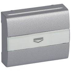 Galea Life Алюминий Лицевая панель для выключателя с ключом-картой | 771354 | Legrand