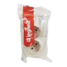 Quteo Сл. кость Розетка 2-я с/з с шт | 782253 | Legrand