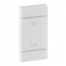 Valena LIFE Белый MyHome Накладка мех. BUS/SCS.С символом 