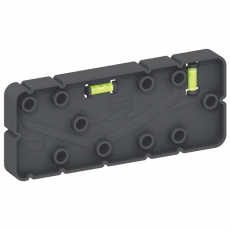 Plexo Серый Шаблон для разметки отверстий для точной разметки крепежных отверстий | 069597 | Legrand