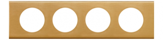 Celiane Золото Рамка 4-я (2+2+2+2 мод) | 069134 | Legrand