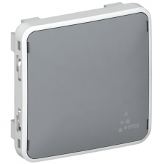 Plexo Серый Заглушка | 069537 | Legrand