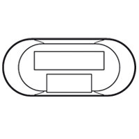 Celiane Белый Накладка коммутатор на 6 портов RJ 45 Ethernet 10/100 base T | 068254 | Legrand