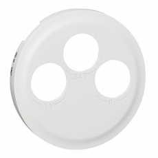 Celiane Белый Накладка TV-FM-SAT розетки | 068285 | Legrand