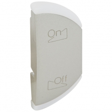 Celiane MyHome SCS Титан Лицевая панель правая освещение и звуковая трансляция | 068452 | Legrand