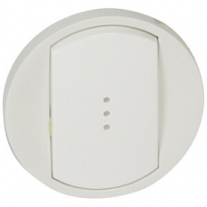 Celiane Белый Клавиша 1-ая с подсветкой | 068003 | Legrand