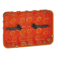 Коробка монтажная - Программа Batibox - большая вместимость - 2 x 3-местная | 080126 | Legrand