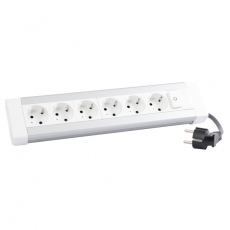 Настольный блок - 6x2К+3 + 1 выключатель с подсветкой - со шнуром | 653561 | Legrand