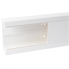 Кабель-канал Metra - 160x50 - 2 метра - с крышкой - белый | 638083 | Legrand