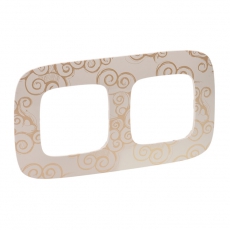 Valena ALLURE Нарцисс золото Рамка 2-ая | 754352 | Legrand