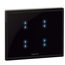 Многофункциональное сенсорное управляющее устройство - MyHOME - SCS - Смальта Графит | 067245 | Legrand