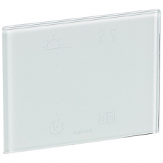 Сенсорное управляющее устройство - MyHOME - SCS - 4 сценария - Смальта Белая глина | 067273 | Legrand