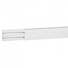 Мини-плинтус DLPlus - 32x12,5 мм - 2 отделения - длина 3 м - белый | 033310 | Legrand