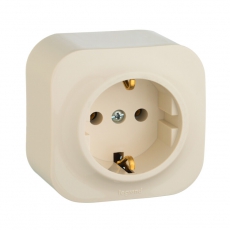 Quteo Сл. кость Розетка с/з | 782241 | Legrand