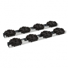 Изолирующий суппорт - 1 - 4 шины на полюс - до 4000 A - XL3 4000 | 037324 | Legrand