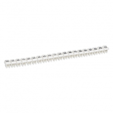 Маркер CAB 3 - для клемм и кабелей 0,5-1,5мм? - чёрные цифры на белом фоне - цифры 21-40 | 038151 | Legrand