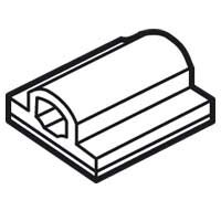 Держатель маркеров Memocab - на клейком основании - длина маркировки 17,5 мм (7 маркеров) | 037710 | Legrand