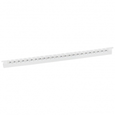 Маркер Memocab - ширина 2,3 мм - чёрная маркировка на белом фоне - заглавная буква A | 037826 | Legrand