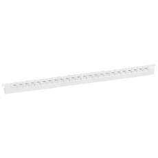 Маркер Memocab - ширина 2,3 мм - чёрная маркировка на белом фоне - заглавная буква F | 037831 | Legrand