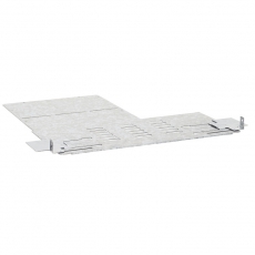 Перегородка для отгораживания горизонтальных шин - XL3 4000 - вид 2b - шкаф глубиной 725 мм | 020893 | Legrand