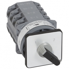 Переключатель на 2 направления - без положения ''0'' - PR 40 - 4П - 8 контактов - крепление на дверце | 027483 | Legrand