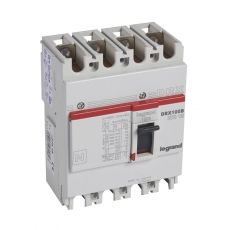 DRX125 термомагнитный 100A 4П 10KA | 027018 | Legrand