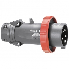 Прямая вилка Hypra - IP 66/67-55 - 3К+Н+3 - 16 А - пластик | 051161 | Legrand