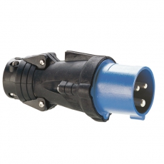 Прямая вилка Hypra - IP 44 - 2К+З - 16 А - резина | 052052 | Legrand