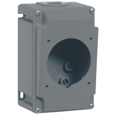 Коробка с одним ответстием под сальник Hypra - IP 44 и IP 66/67-55 - 2К+З/3К+З/3К+Н+З - 32 А - пластик | 052940 | Legrand