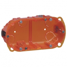 Коробка установочная BATIBOX монт. 2-х мест., 4/5 мод., гл.50мм | 080122 | Legrand