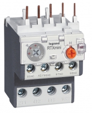 Реле тепловое RTX3 мини 0.16...0.25A для мини-контакторов CTX3 | 417081 | Legrand