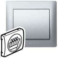 Galea Life Алюминий Накладка аудиорозетки 2-ой | 771325 | Legrand