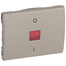 Galea Life Титан Клавиша двухполюсная с индикацией | 771418 | Legrand