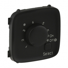 Valena ALLURE Антрацит Накладка регулятора теплого пола | 755328 | Legrand