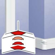 Угол внутренний для 65*195/220 переменный от 80° до 100° DLP | 010658 | Legrand