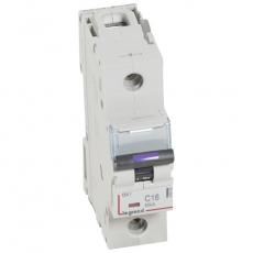 Выключатель автоматический однополюсный DX3 16А C 50кА (1,5 мод) | 410135 | Legrand