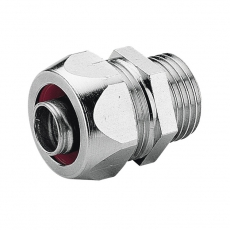 Прямая муфта штуцерного типа Metal 2000 - внутренний ? 20,5 мм - резьба PG 21 | 063660 | Legrand